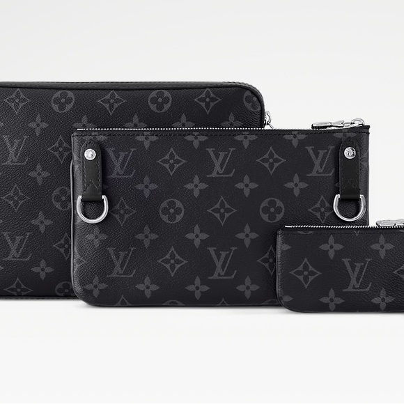 Louis Vuitton Monogram eclipse trio messenger Men's Bag - Picture 5 of 16